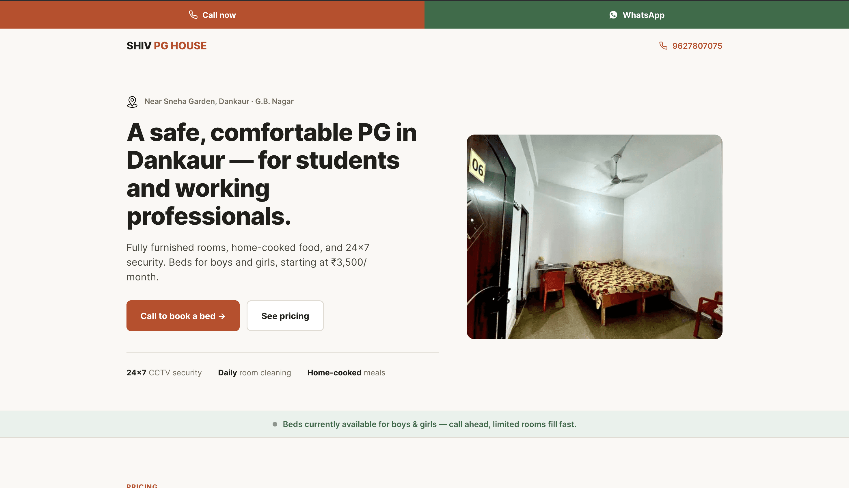 Shiv PG House
